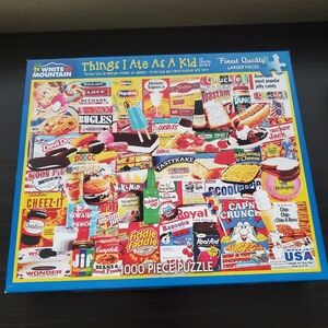 White Mountain Things I Ate As A Kid Puzzle